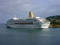 Oriana at St Lucia